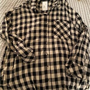 Sanctuary buffalo plaid shirt